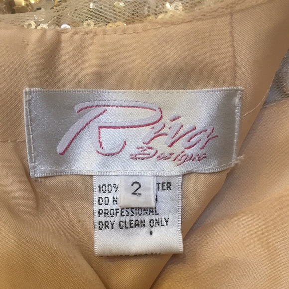 RIVA Designs Sleeveless Illusion Beaded Sequined Open Back Mermaid Prom Dress 2 - Picture 13 of 16